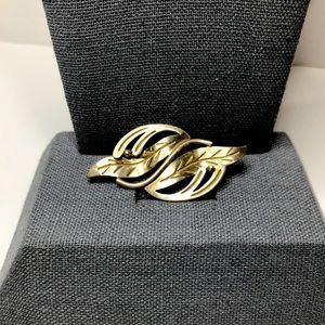 Puente Alpaca Texaco  Sterling Leaf Brooch